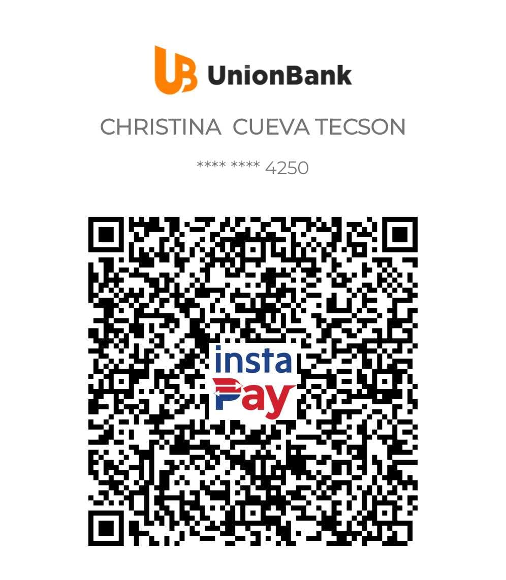 UnionBank InstaPay QR code for Rio Vista River Retreat
